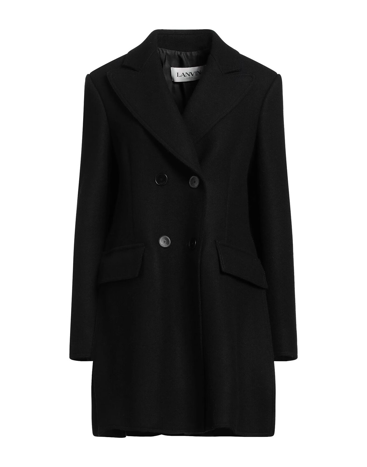 

Пальто Lanvin, черный