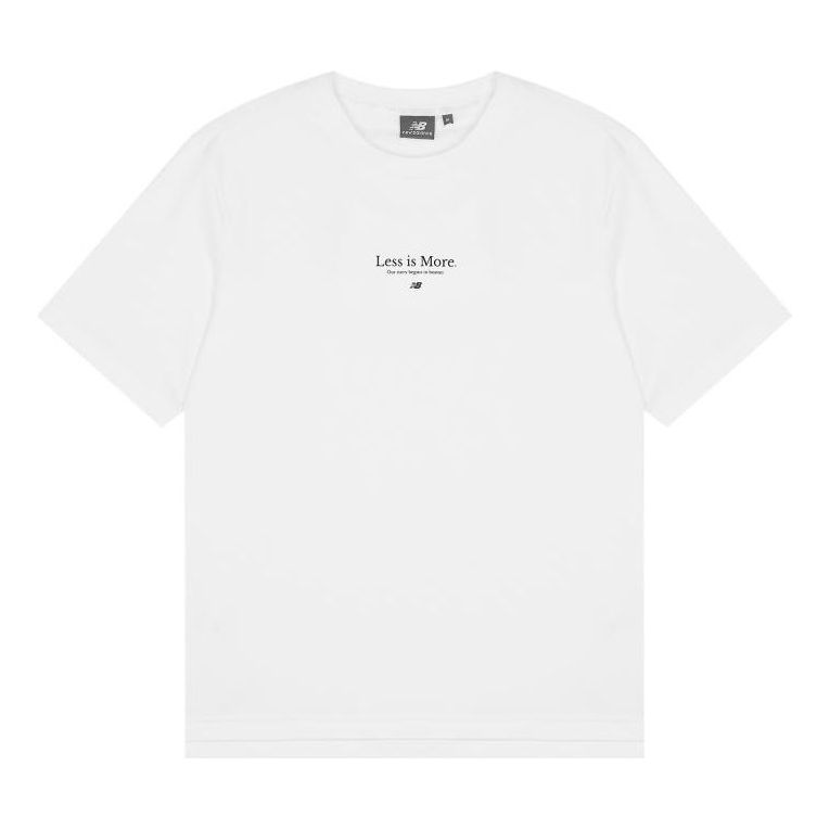 

Футболка New Balance Less is More Casual Tee 'White', белый