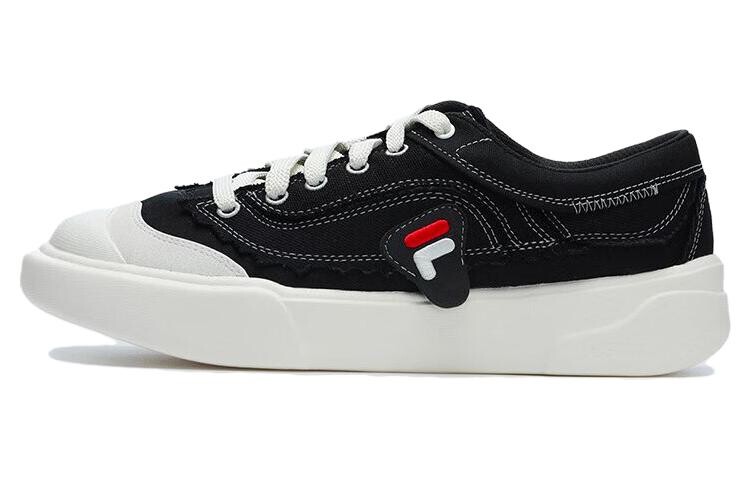 

CURVE Canvas Shoes Womens Low-top Black/White/Red Fila Fusion
