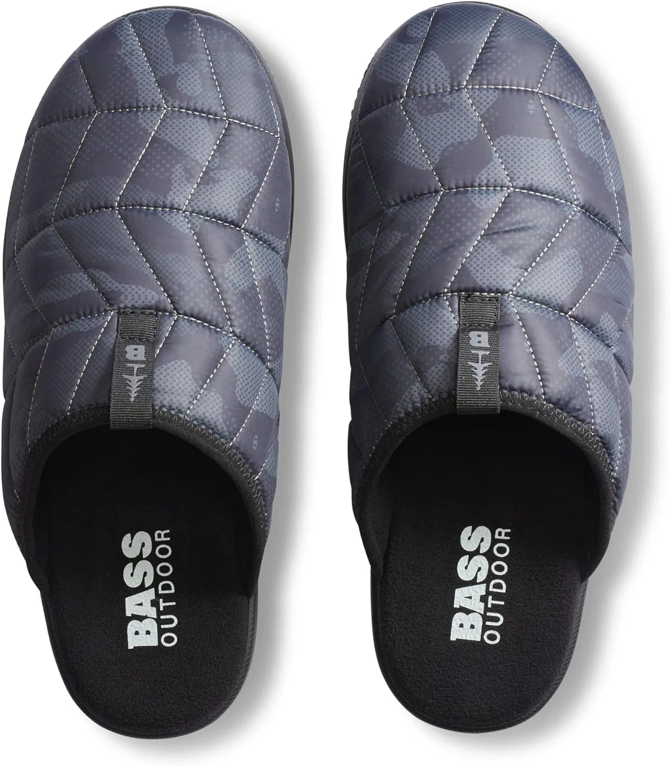 Тапочки мужские с утеплителем BASS OUTDOOR, Black Camo — фото 4