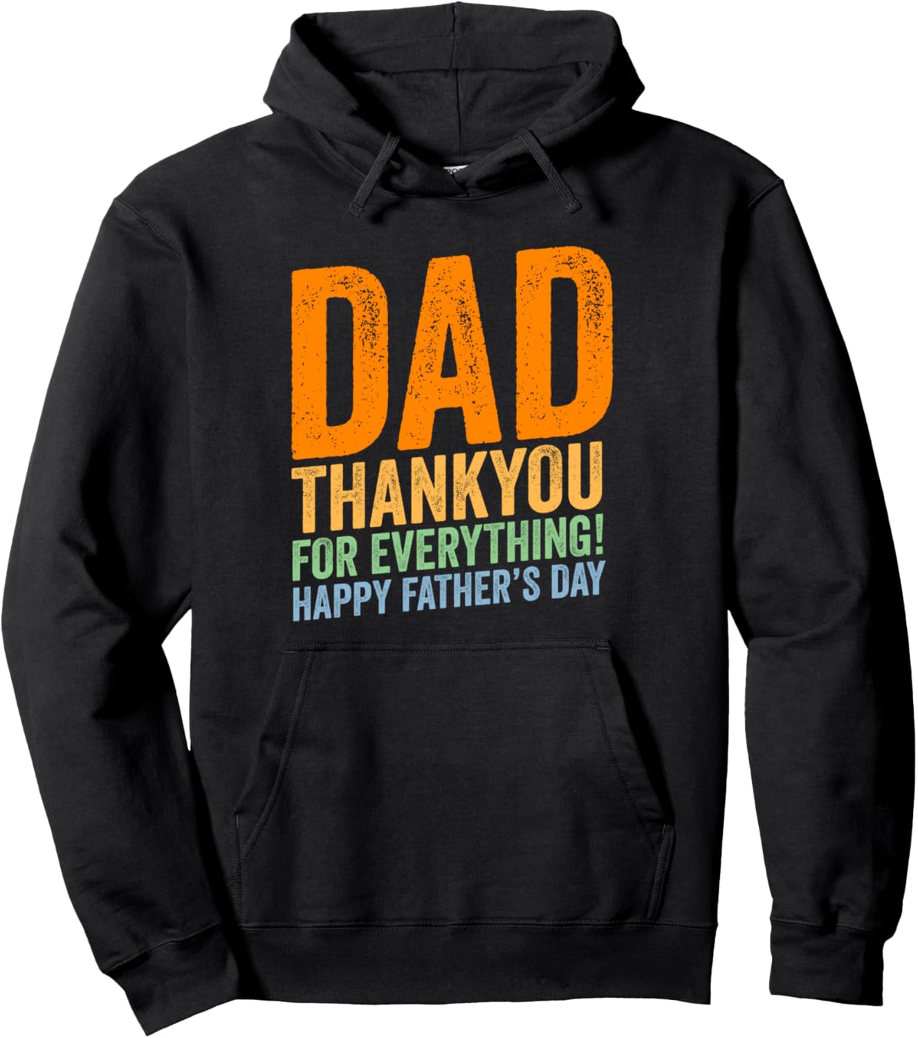

Спасибо, папа, за все! С Днем отца! Толстовка с надписью Папа Father & Daddy Gifts, черный
