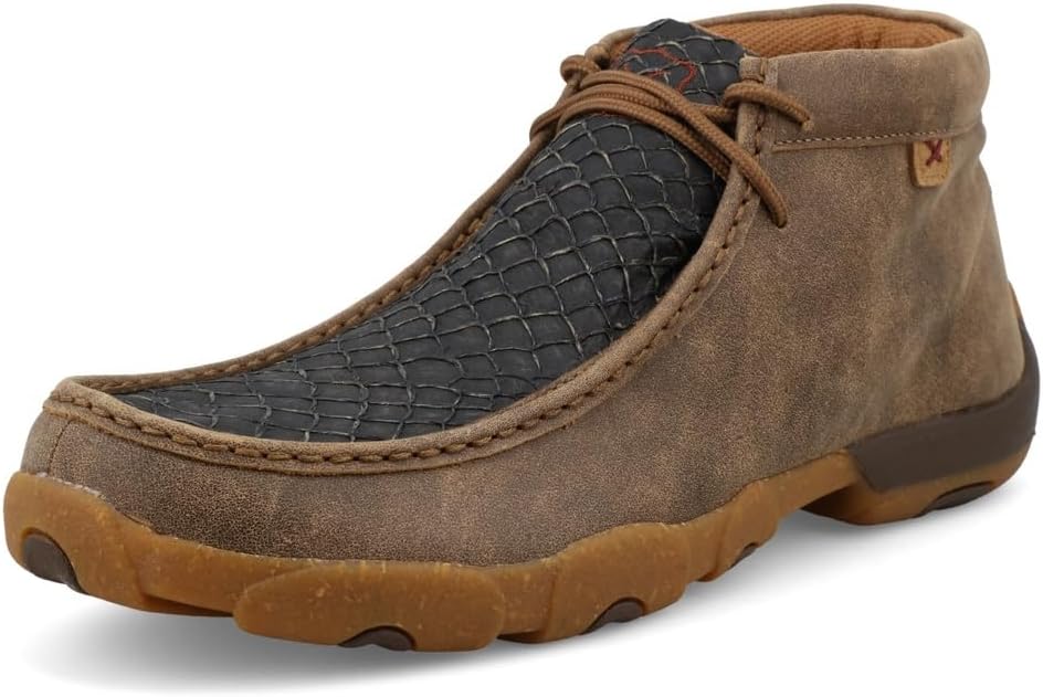 

Мужские мокасины Twisted X Chukka Driving Moc, черный