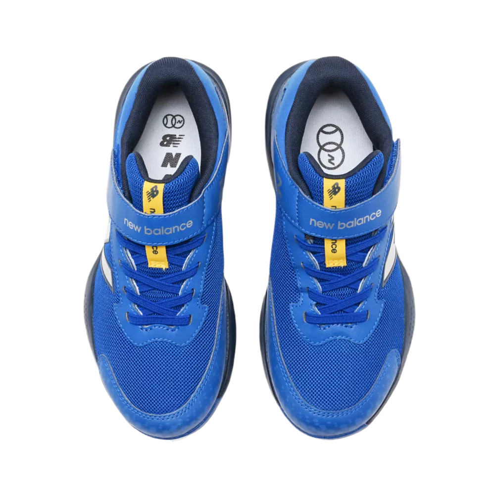 New Balance Детские беговые кроссовки Fabric Blue для подростков — фото 4