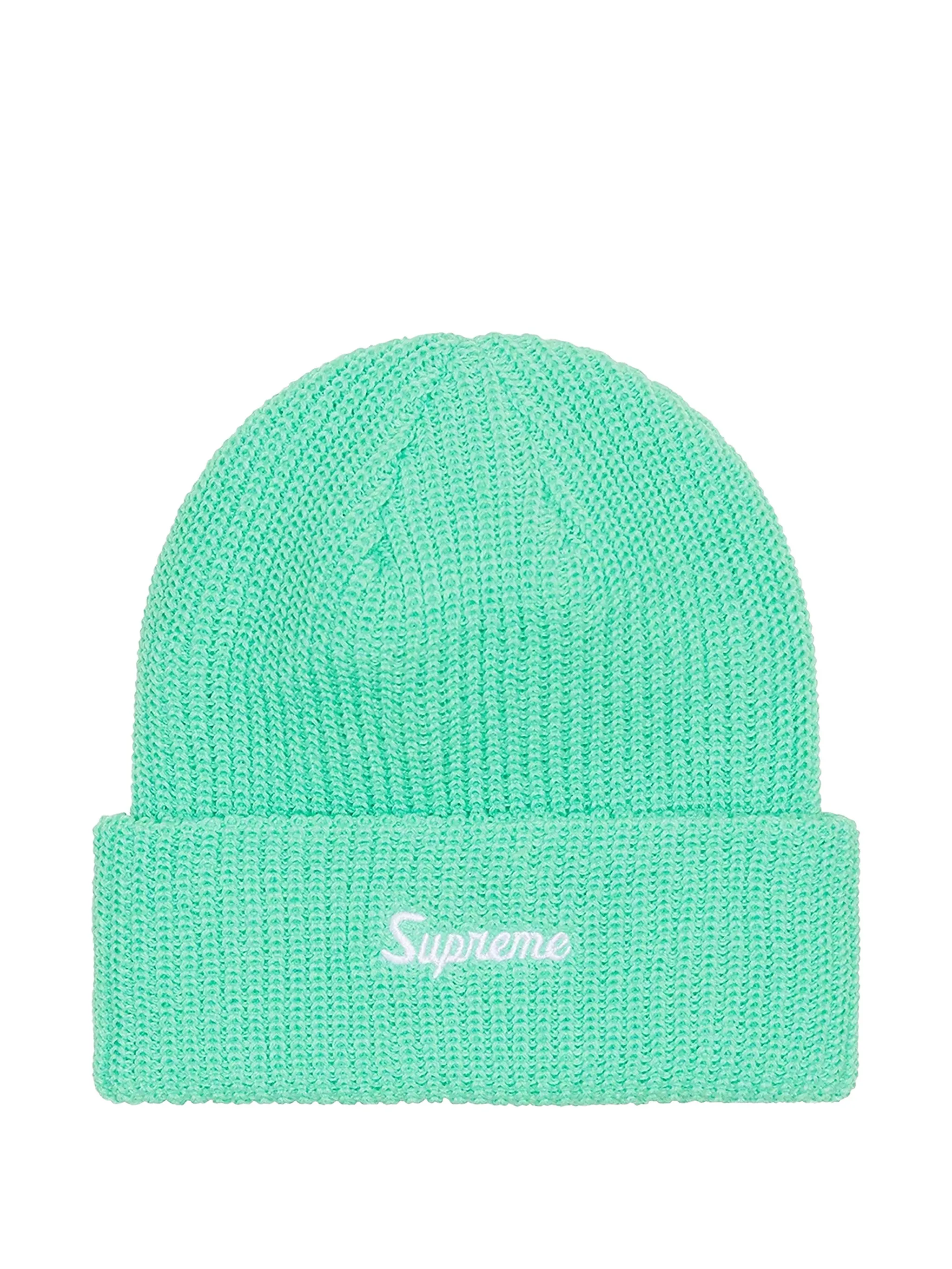 

Шапочка-бини с вышитым логотипом Supreme, зеленый