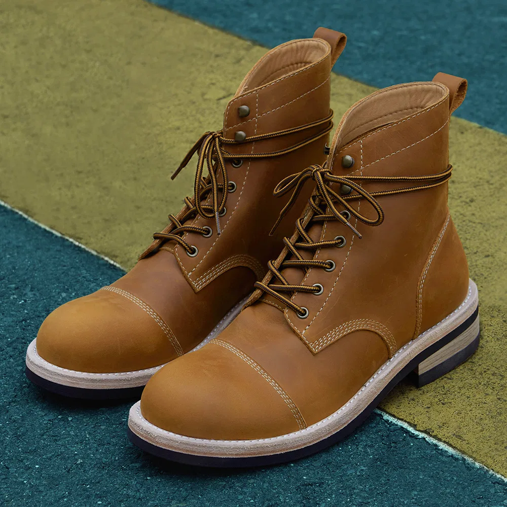 Мужские ботинки Ranger Wtrd5130 Savannah Oil Leather цвета Camel от Wetheroad
