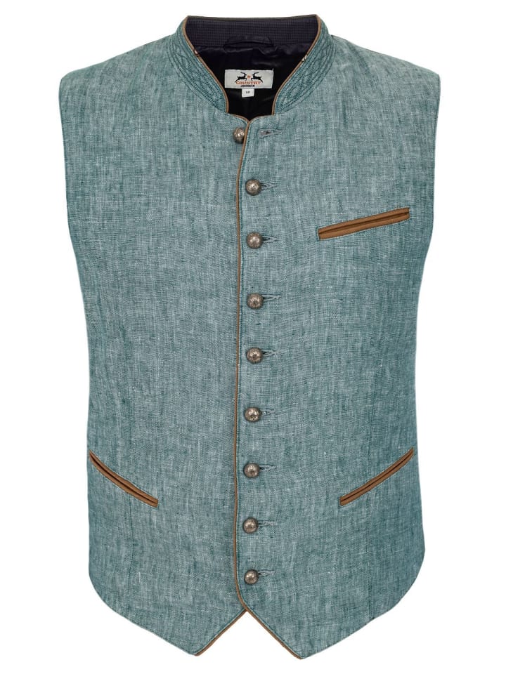 

MADDOX Жилет RAUBLING бирюзового цвета