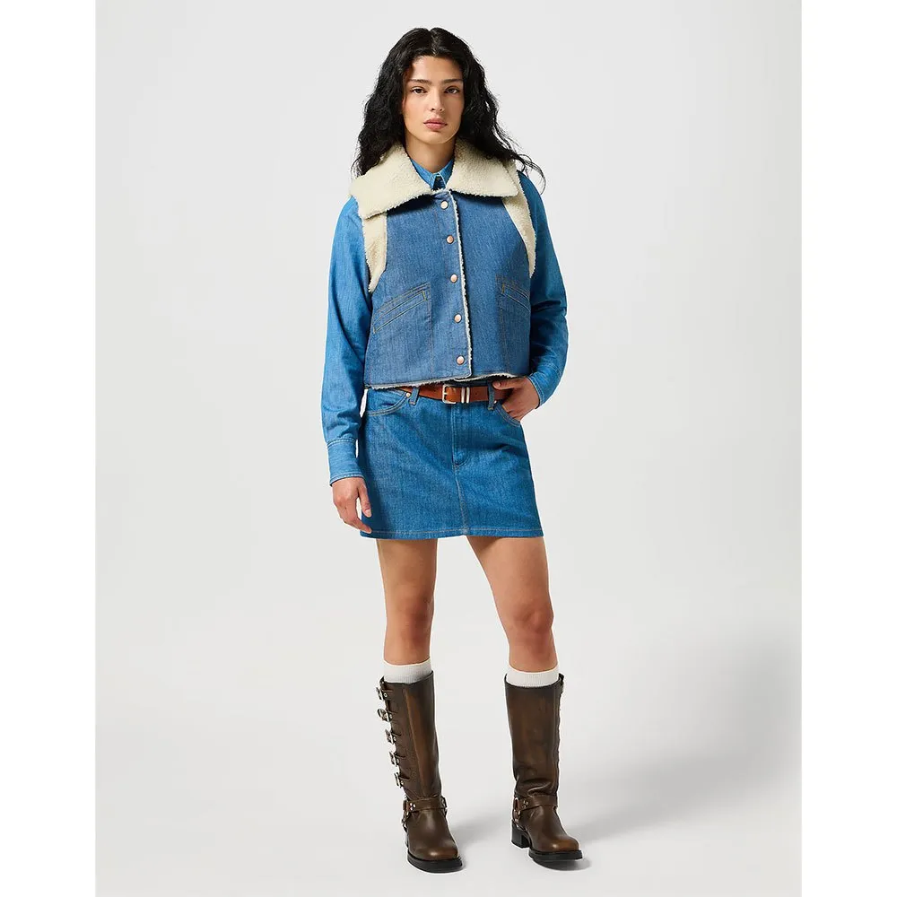 

Куртка Wrangler 112356501 denim, синий