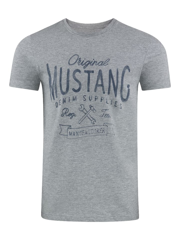 

Футболка Mustang, серый