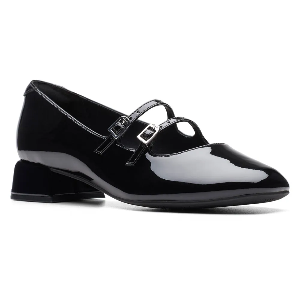 Балетки Clarks Shoes Daiss30 Shine, черный