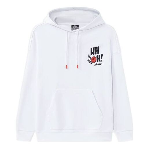 

Толстовка с капюшоном x Дисней с рисунком Li-Ning, белый