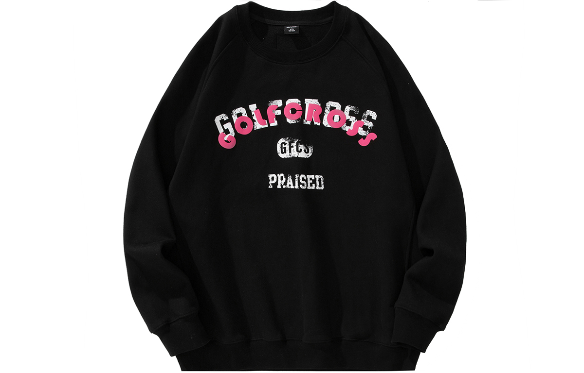 

Свитшот унисекс GOLFCROSS, светло-серый