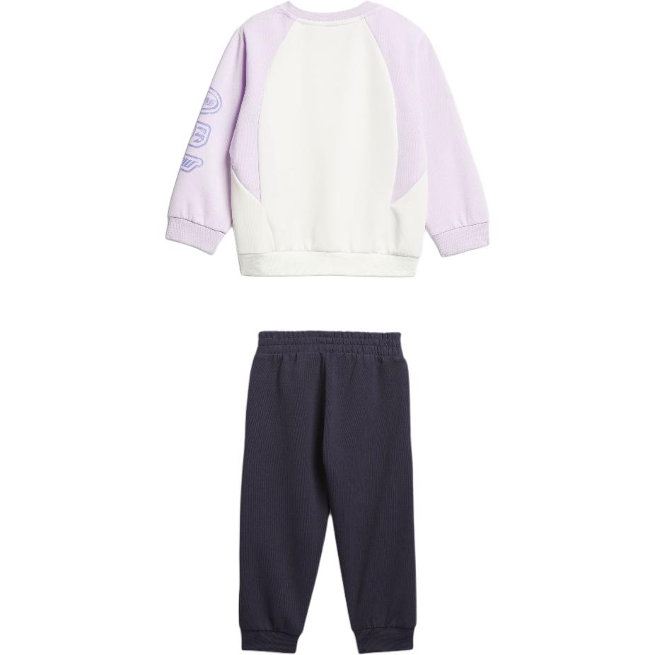 Adidas Детский комплект Jade White/Pink/Legend Ink для младенцев и малышей — фото 4