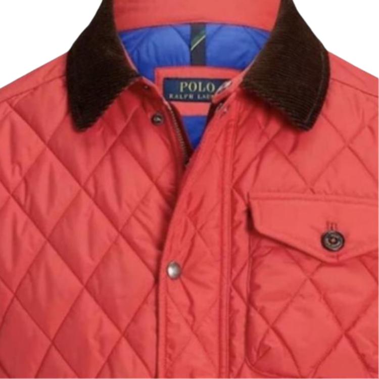 Пуховик мужской Polo Ralph Lauren, бордовый красный — фото 3