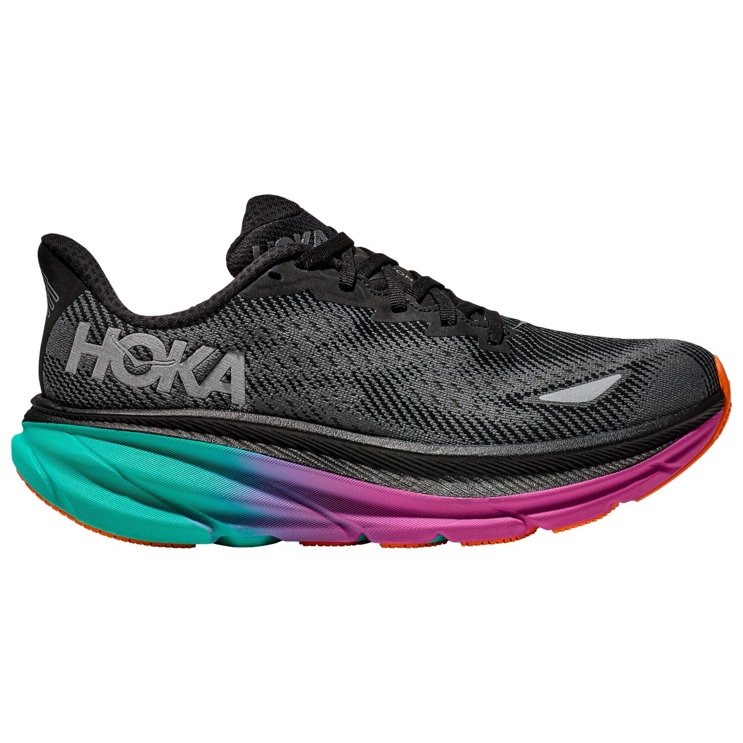 

Кроссовки Hoka Clifton 9 GTX, цвет Black/Electric Aqua