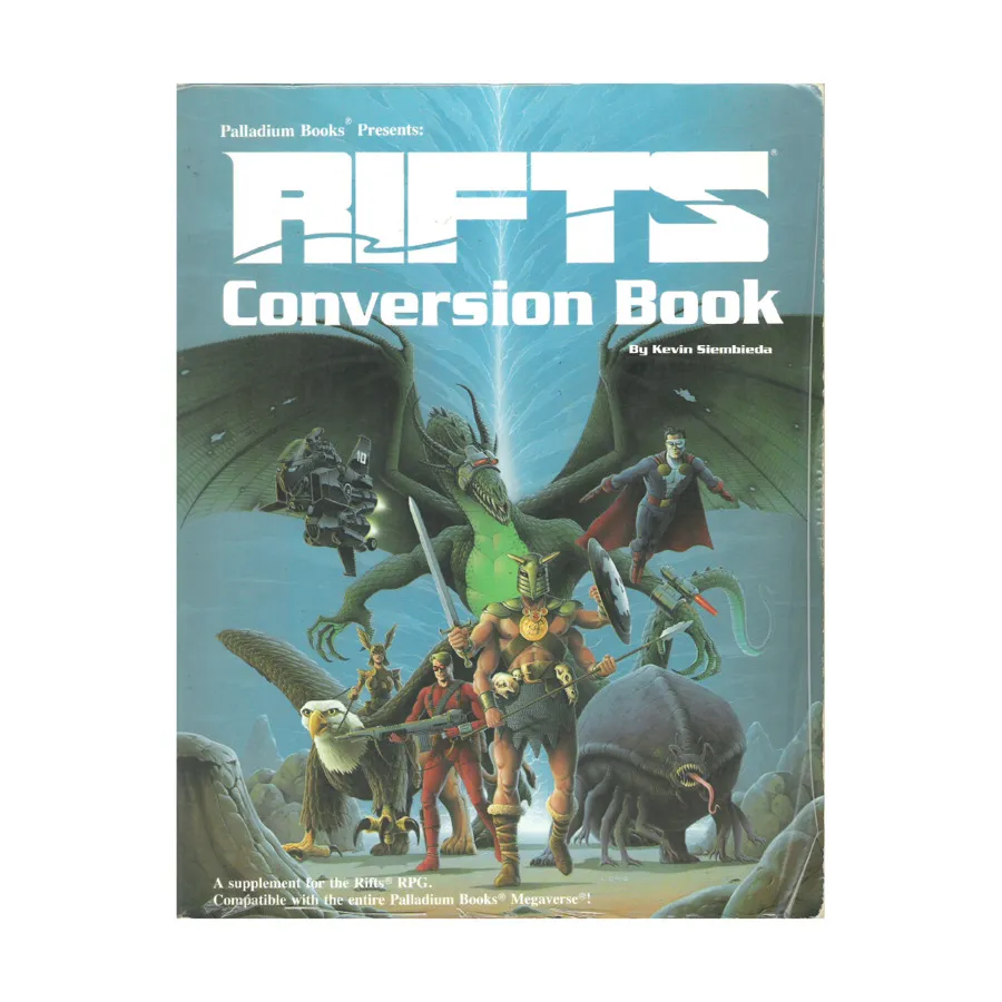 

Conversion Book #1 (1st Edition), Rifts - Core Books, Source Books & Miscellaneous, мягкая обложка