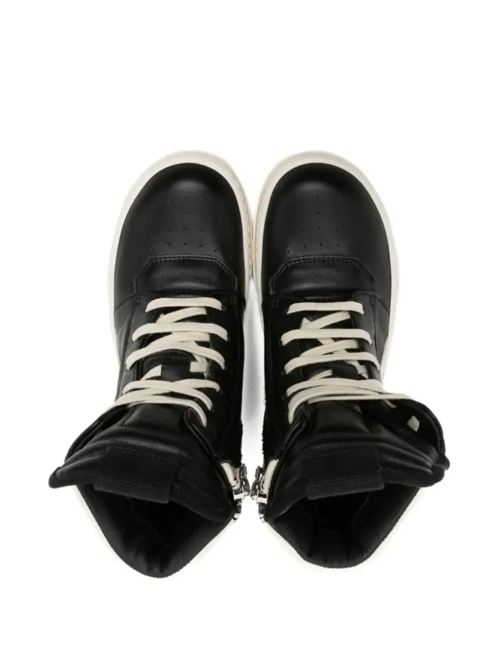 Высокие кеды Geobasket Rick Owens Kids, черный — фото 3