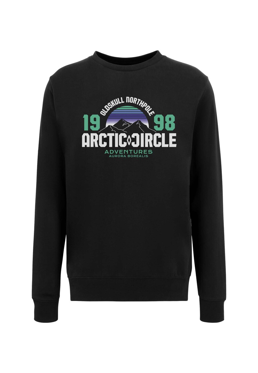 

Толстовка Oldskull Wrldvibe Aurora Mountain Quest, черный