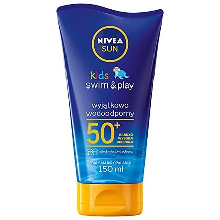 

Sun Kids Swim & Play Солнцезащитный лосьон Spf50+ 150 мл, Nivea