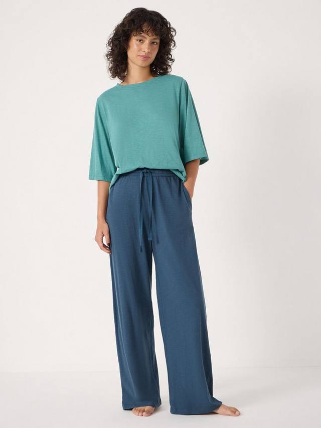 

Комплект пижамы Midy Slub длинный HUSH, Teal/Blue