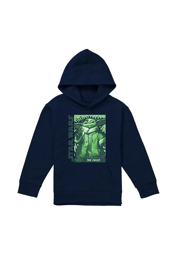 Худи star wars green grogu Star Wars, Dark Blue