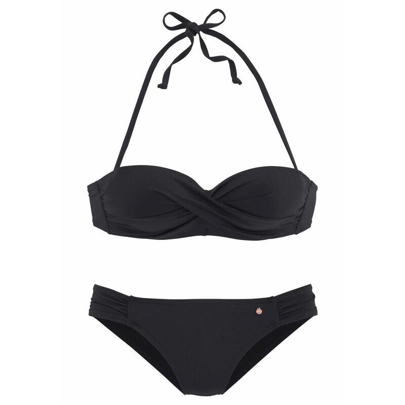 

Женское бикини-бандо на косточках s.Oliver Beachwear, цвет schwarz