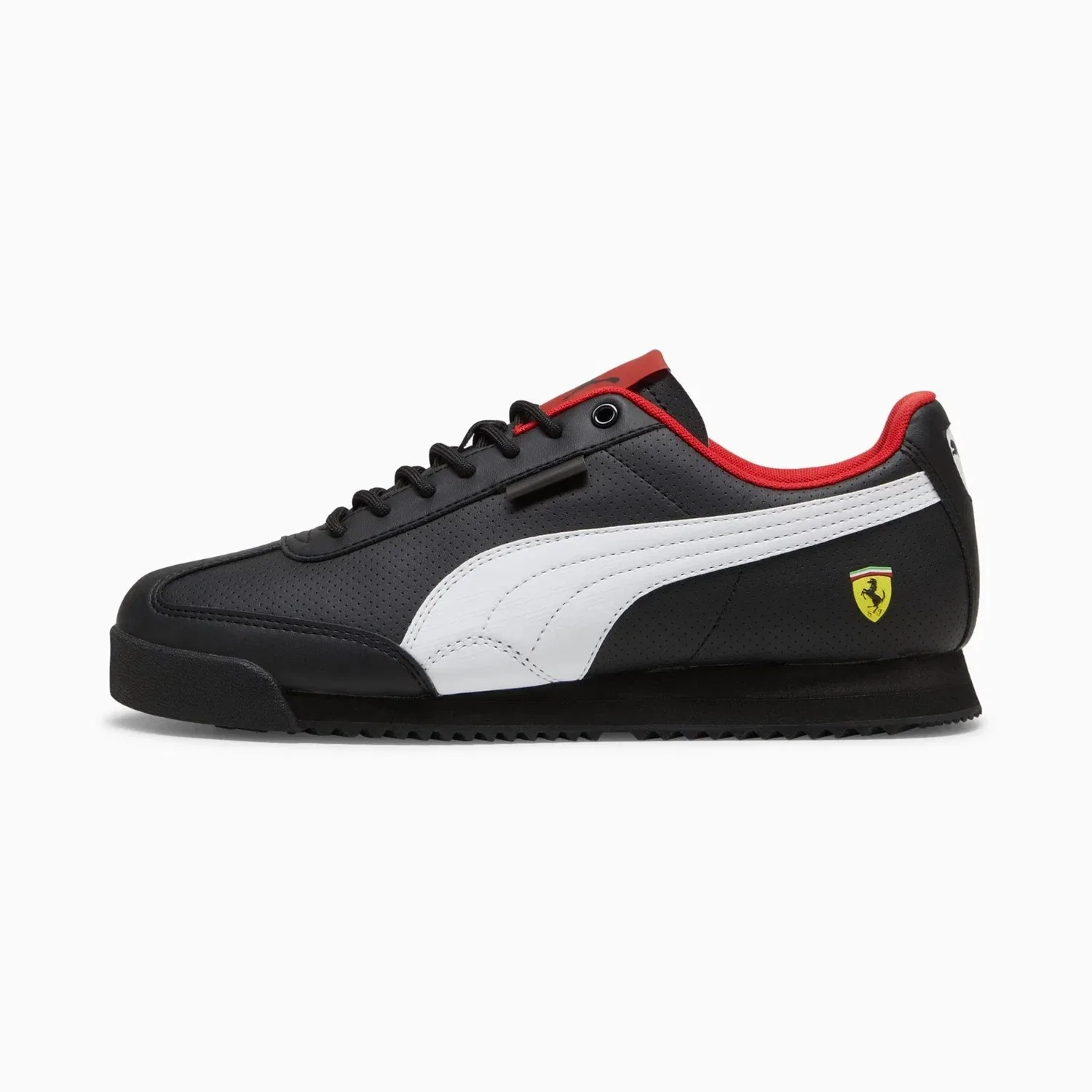 Мужские черные кроссовки Puma Scuderia Ferrari Roma Via 308378-01 для автоспорта VER1531 — фото 3