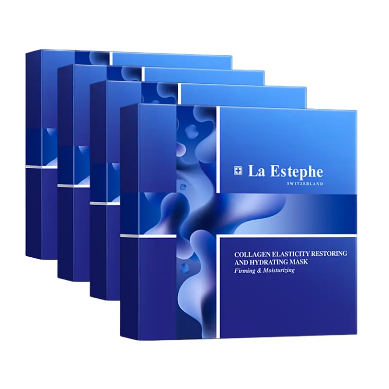Увлажняющая маска для лица La Estephe Collagen Elasticity Restoring And Hydrating Mask, 6 шт — фото 3