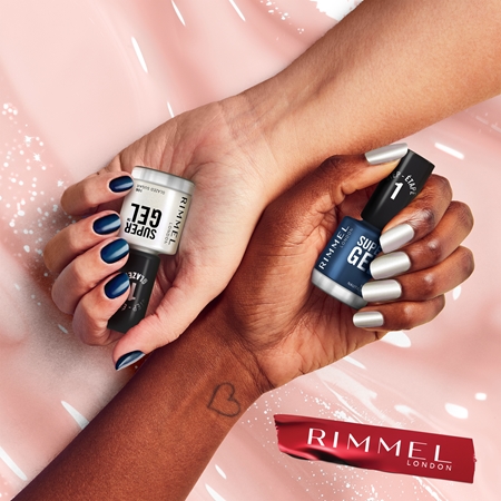 Гибридный лак для ногтей без использования уф/светодиодной лампы Rimmel Super Gel, 106 Glazed Sugar 12 ml — фото 4
