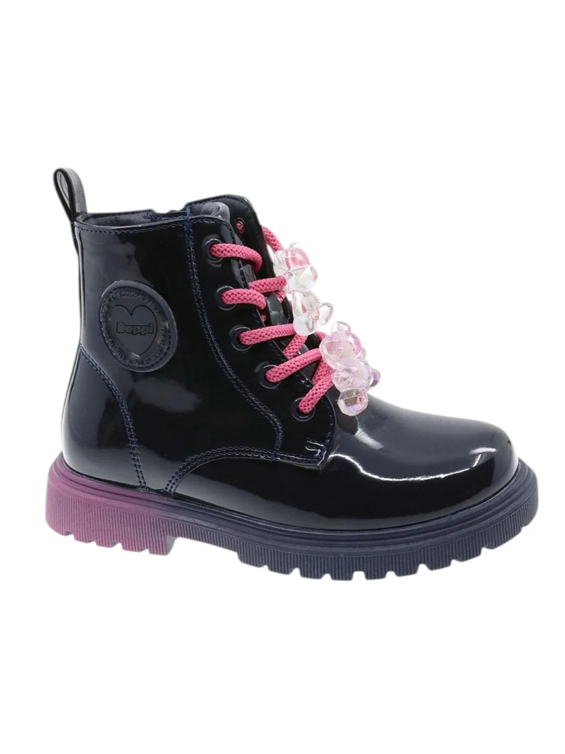 Ботинки Beppi High Boot синего цвета