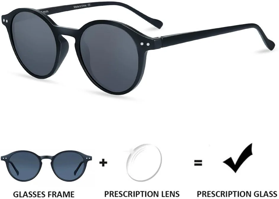 

Ретро круглые поляризованные солнцезащитные очки для мужчин и женщин, винтажные маленькие круглые солнцезащитные очки, защитные очки GHVWYX, 006 Brown Lens