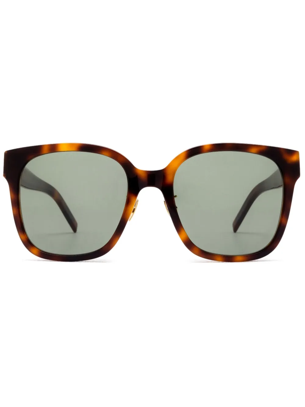 

Солнцезащитные очки M105 в оправе черепаховой расцветки Saint Laurent Eyewear, коричневый