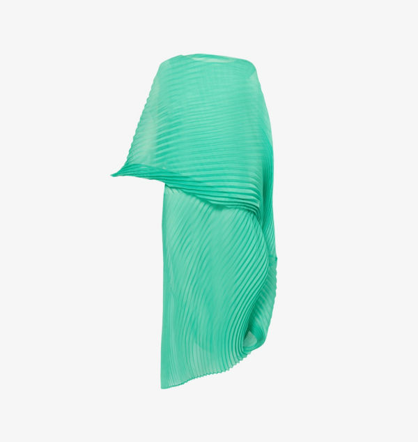 

Длинное трикотажное платье-накидка Wander Issey Miyake, зеленый