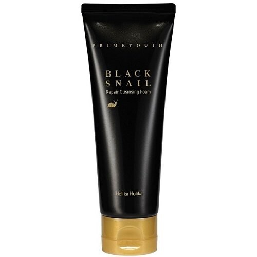 

Очищающая пенка для лица с экстрактом слизи улитки, 100 мл Holika holika, Prime Youth Black Snail