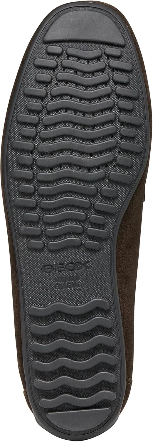 Мужские мокасины Geox U Istria BMoccasin, Dark Brown — фото 3