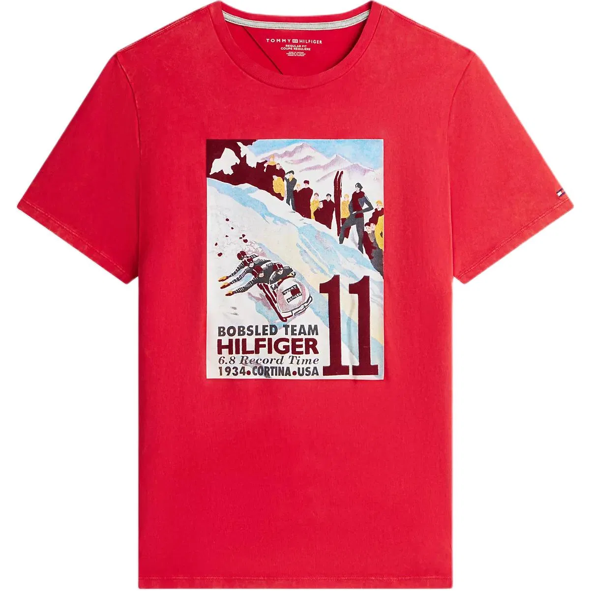 Футболка мужская Red с круглым вырезом Tommy Hilfiger