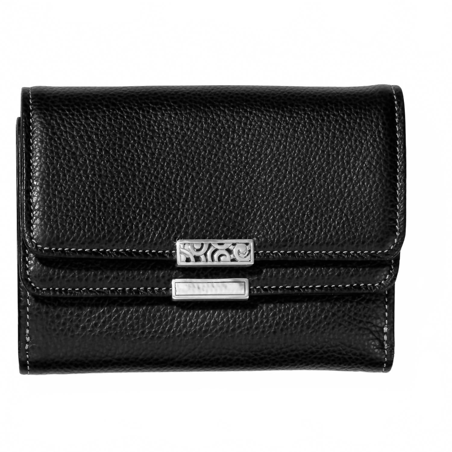 

Женский кошелек Barbados с двумя клапанами, черный Brighton, черный