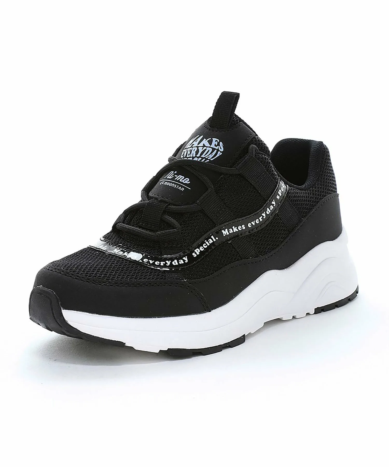 Детские кроссовки MoonStar NM J146 черного цвета для девочек Ni-Mo, black