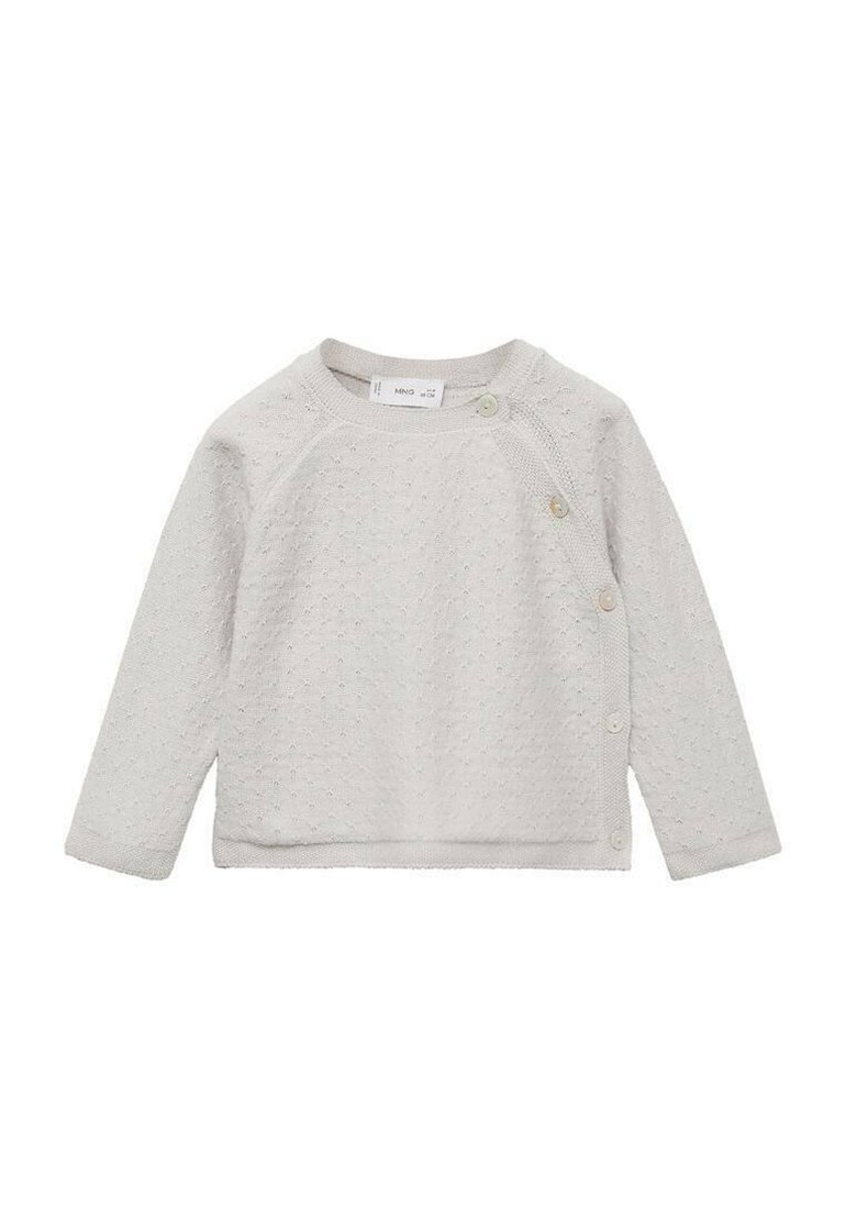 

Кардиган Mango Kids, цвет Light Heather Grey