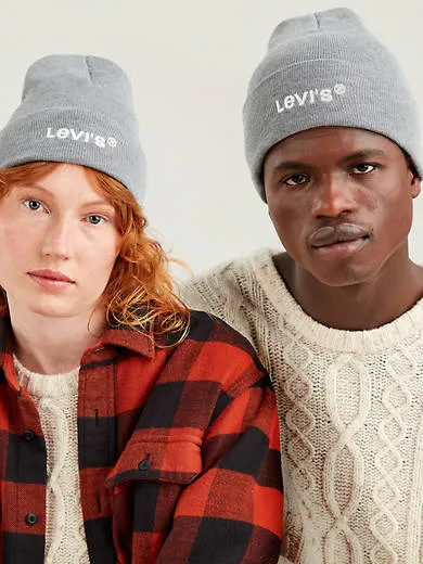 

Шапка с логотипом Levi's, серый