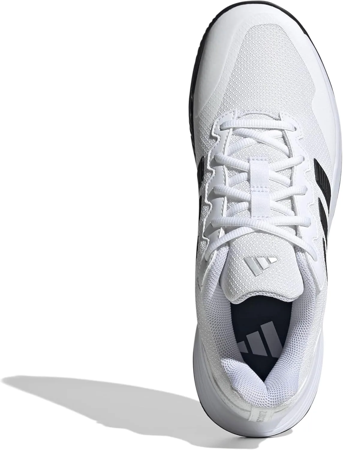 Мужские теннисные кроссовки GAMECOURT 2 adidas, серебро — фото 2