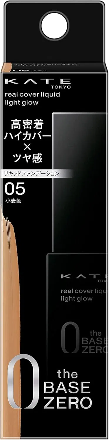 Тональная основа Kate Real Cover Liquid Foundation 05 Tan, 30 мл