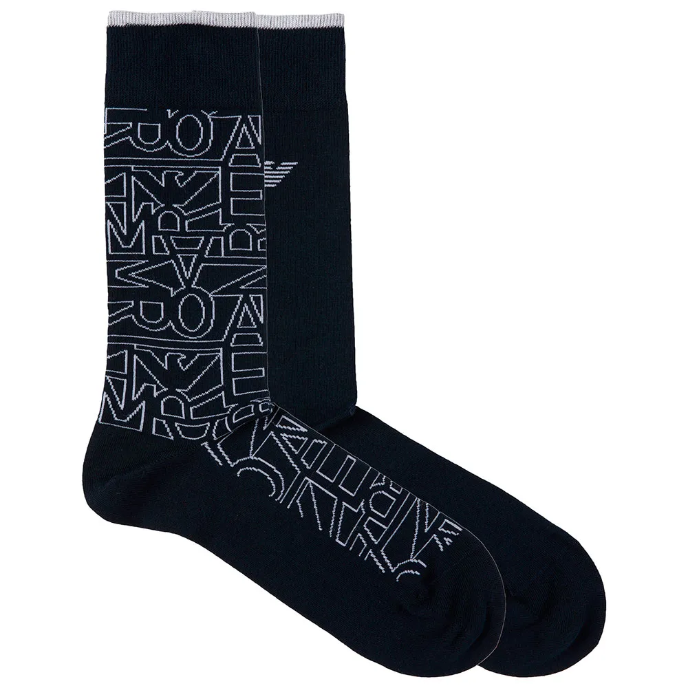 

Носки 2 шт Emporio Armani EM000543_AF13195 short, синий