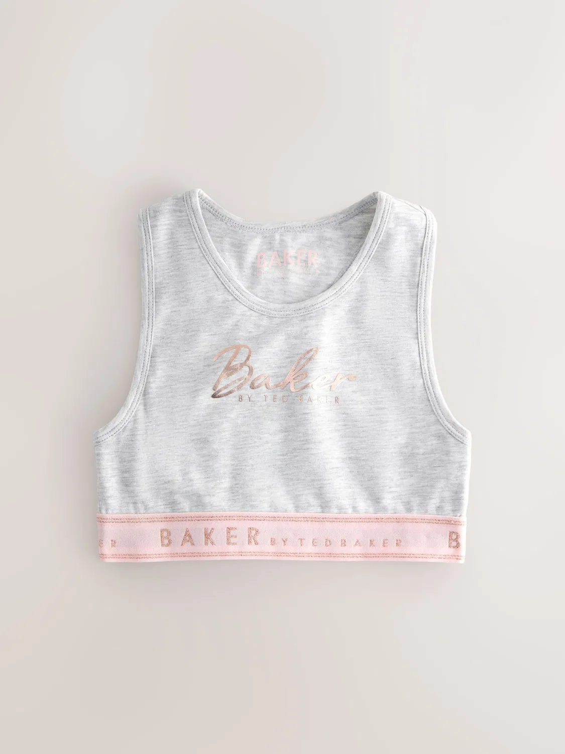 Топ Baker by Ted Baker, светло-розовый — фото 3