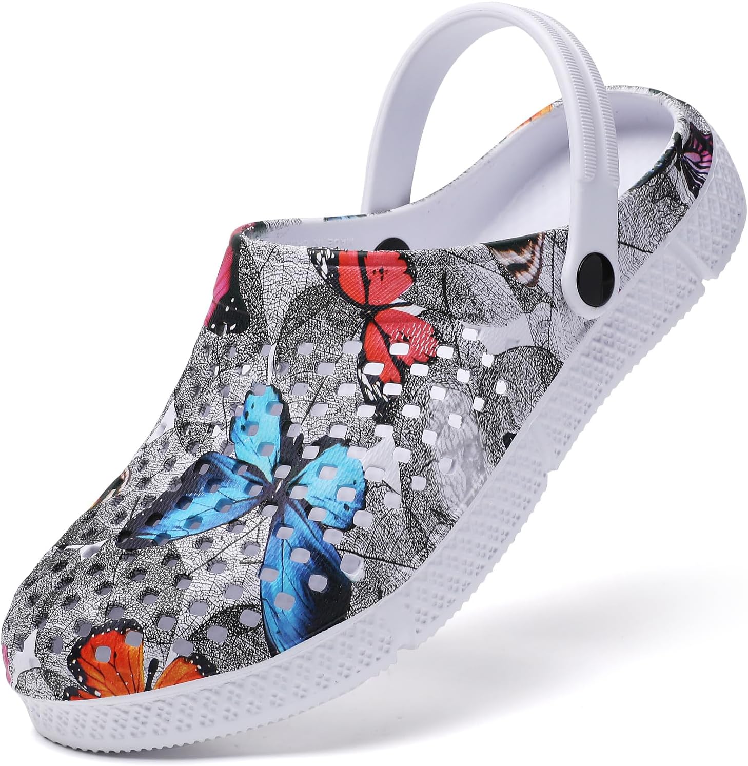 

Женские садовые сабо FLIOZY, мужские пляжные туфли для воды, тапочки-сандалии, дышащие повседневные легкие уличные прогулочные туфли, унисекс, серый