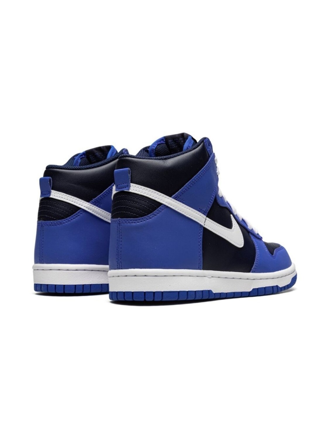 Кроссовки Dunk High Nike Kids, синий — фото 3