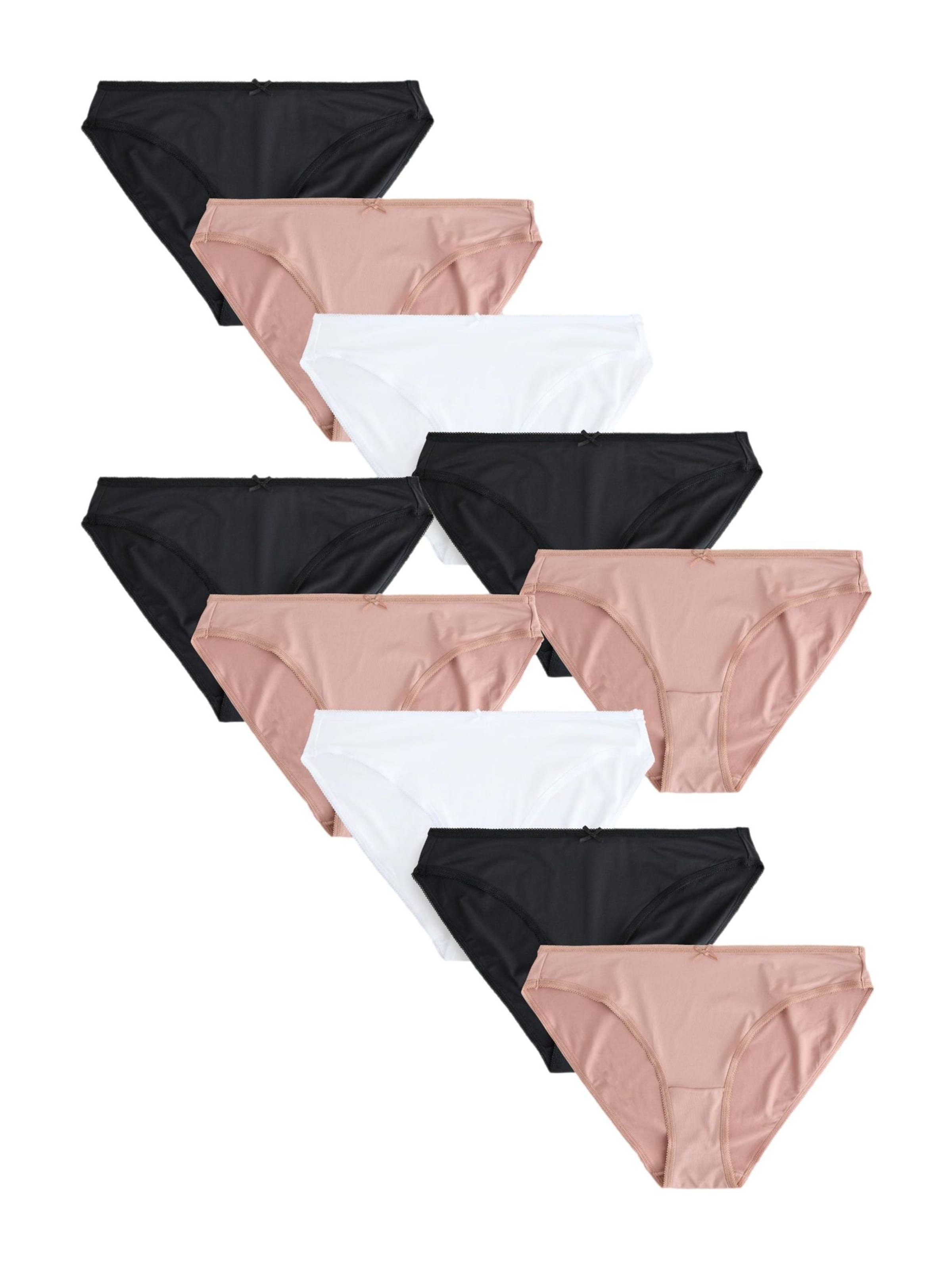 

Next Трусики в цвете Nude, Black, White