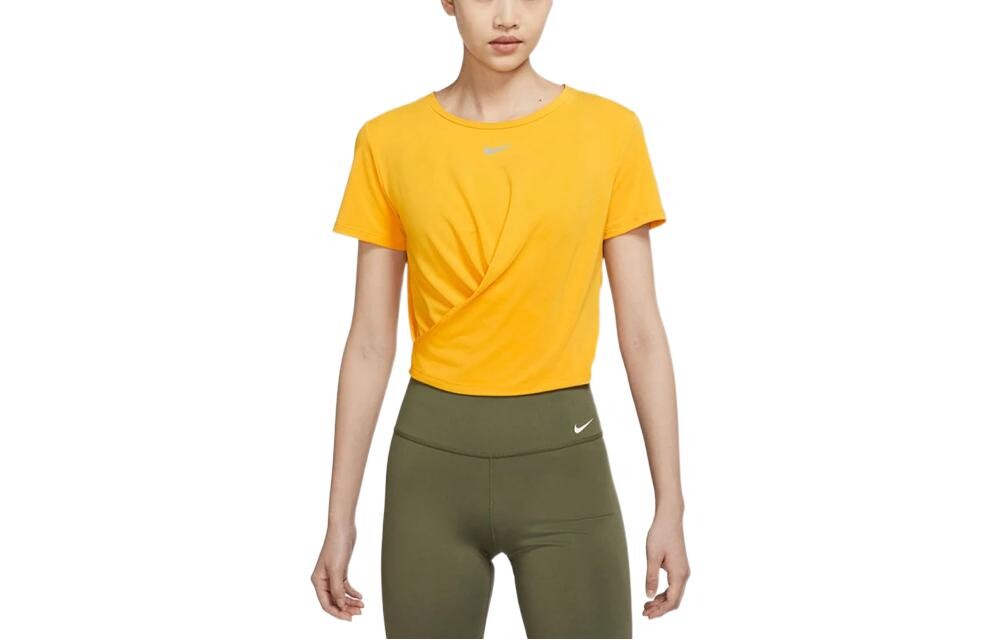 

Футболка Dri-Fit женская желтая Nike
