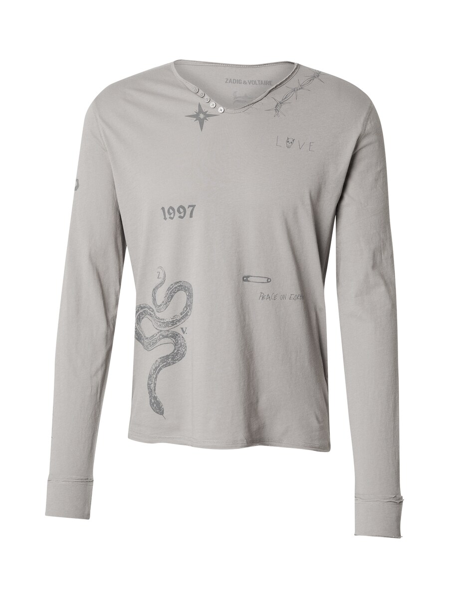 

Рубашка Zadig & Voltaire MONASTIR, цвет Taupe/Graphite