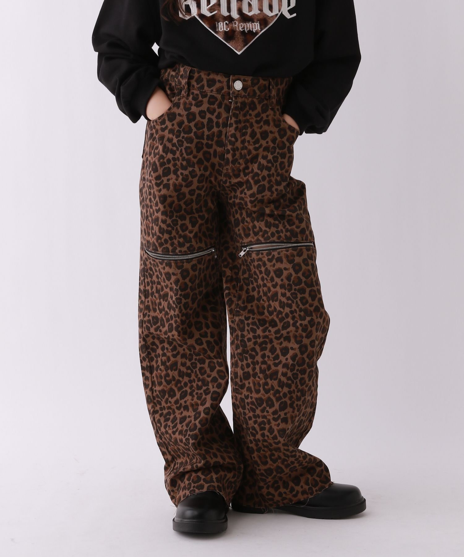 Брюки Leopard KneeZIP 10C Repipi, Leopard 55