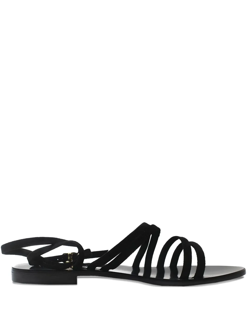 Кожаные сандалии с ремешками CAPRI POSITANO SANDALS, черный